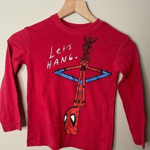 Boys long sleeve Spider Man Shirt